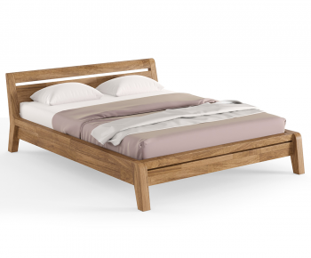 Modern Double Bed-ID:699629073