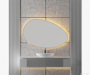 Modern Bathroom Cabinet-ID:931739873