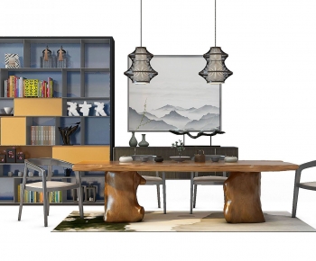 Modern Tea Tables And Chairs-ID:605438956