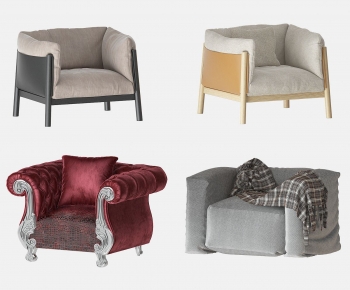 Modern Single Sofa-ID:807607898