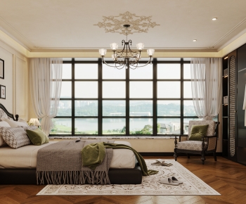 French Style Bedroom-ID:519778979
