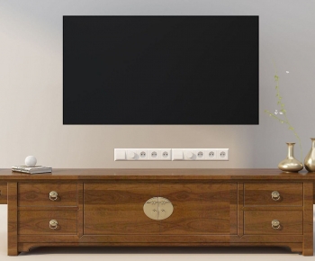 New Chinese Style TV Cabinet-ID:378578905