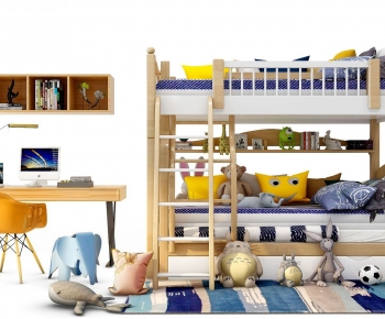 Modern Bunk Bed-ID:739275937