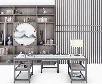 New Chinese Style Tea Tables And Chairs-ID:838618044
