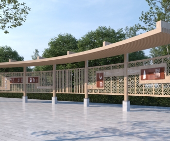 New Chinese Style Gallery Frame-ID:117828814