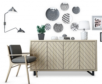 Nordic Style Side Cabinet-ID:562330962