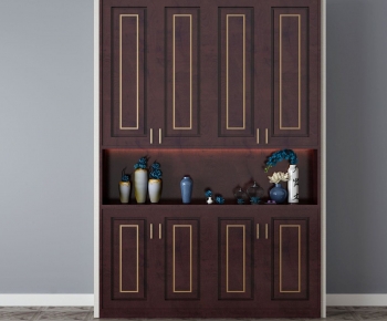 New Chinese Style Shoe Cabinet-ID:899061928