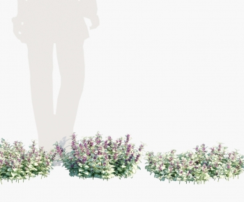 Modern Flowers And Grass-ID:627882007