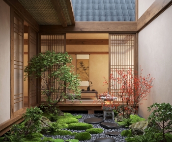 New Chinese Style Courtyard/landscape-ID:230036028