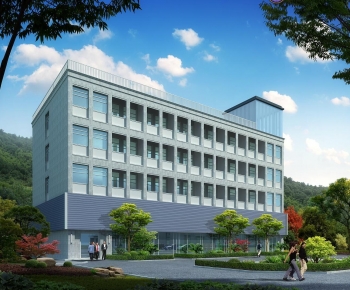 Modern Residential Building-ID:912581928