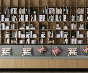 Modern Bookshelf-ID:783648015
