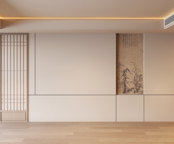 New Chinese Style TV Wall-ID:420169124