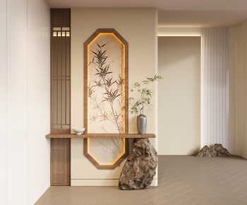 New Chinese Style Hallway-ID:680389884