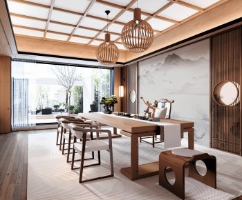 New Chinese Style Tea House-ID:511039029