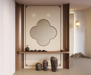 New Chinese Style Hallway-ID:560718068