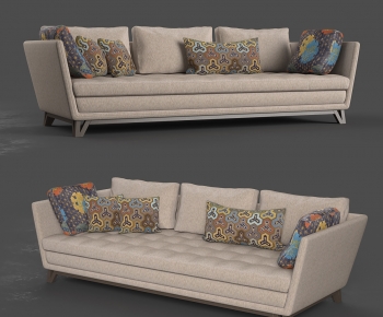 Modern Three-seat Sofa-ID:163819887