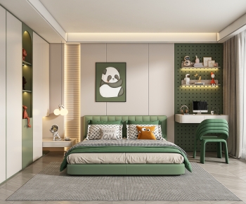 Modern Boy's Room And Son's Room-ID:423075913