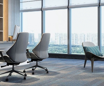 Modern Manager's Office-ID:741245033