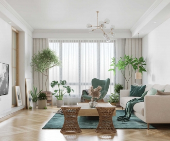 Nordic Style A Living Room-ID:569144967