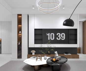 Modern A Living Room-ID:457947975