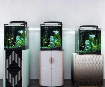 New Chinese Style Fish Tank-ID:133565907