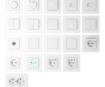 Modern Switch Socket Panel-ID:811623104