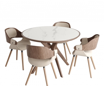 Modern Dining Table And Chairs-ID:257381928