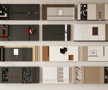 Modern TV Wall-ID:387532007