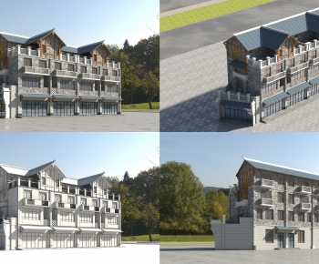 Modern Building Appearance-ID:996105911