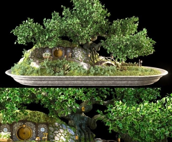 Modern Plant Landscaping-ID:817037111