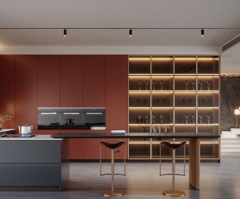 Modern Open Kitchen-ID:949924953