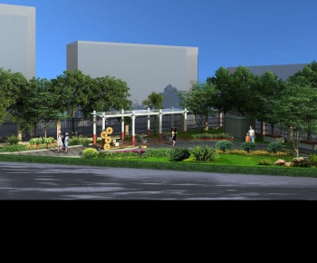 Modern Courtyard/landscape-ID:619819229