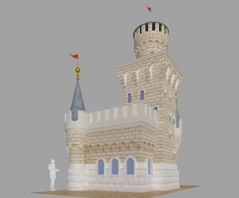 European Style Building Appearance-ID:263729128