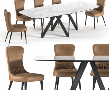 Modern Dining Table And Chairs-ID:194423911