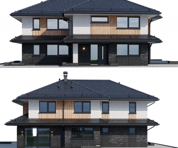 Modern Detached Villa-ID:405931003