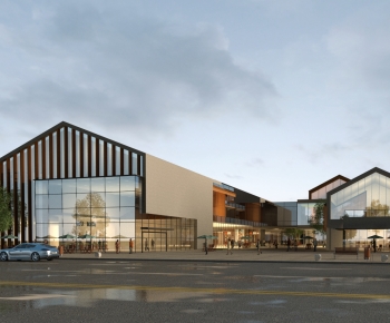 Modern Building Appearance-ID:203299055