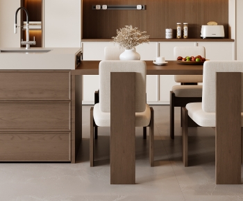 Modern Dining Table And Chairs-ID:349510916