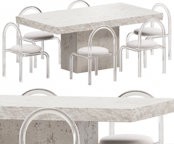 Modern Dining Table And Chairs-ID:701895954