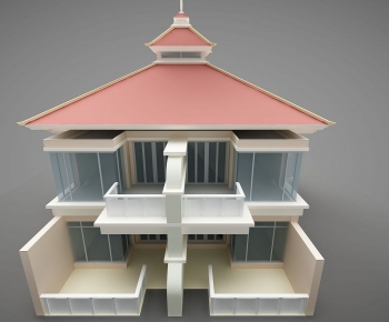 Modern Double Townhouse-ID:612831126