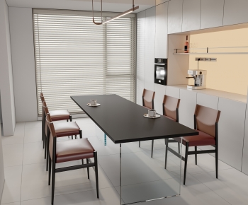 Modern Dining Table And Chairs-ID:638009079