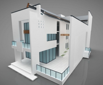 Modern Detached Villa-ID:692275055