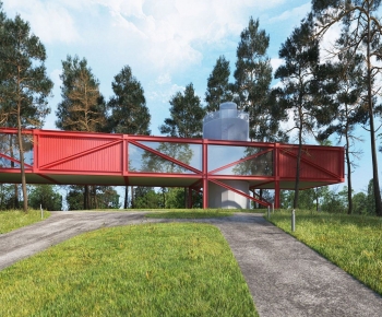 Modern Building Component-ID:722635032