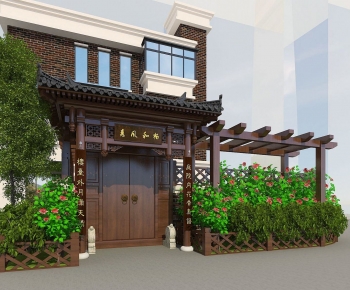 New Chinese Style Detached Villa-ID:490227947