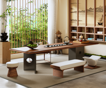 New Chinese Style Tea House-ID:684600114