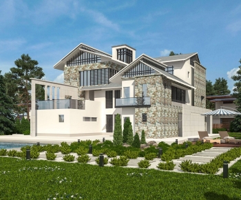 Modern Detached Villa-ID:107237104