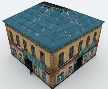 Modern Building Appearance-ID:732429037