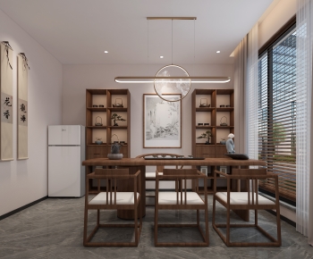 New Chinese Style Tea House-ID:359437947