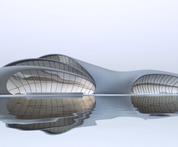 Modern Architecture Of Artistic Style-ID:774233107