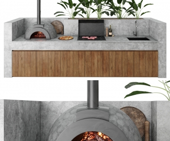 Modern Building Component-ID:775399923