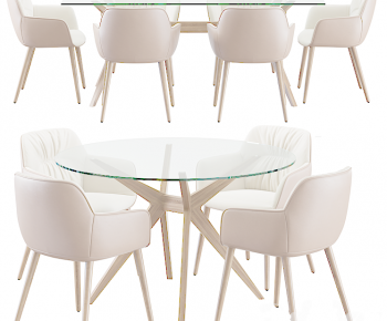 Modern Dining Table And Chairs-ID:342035065